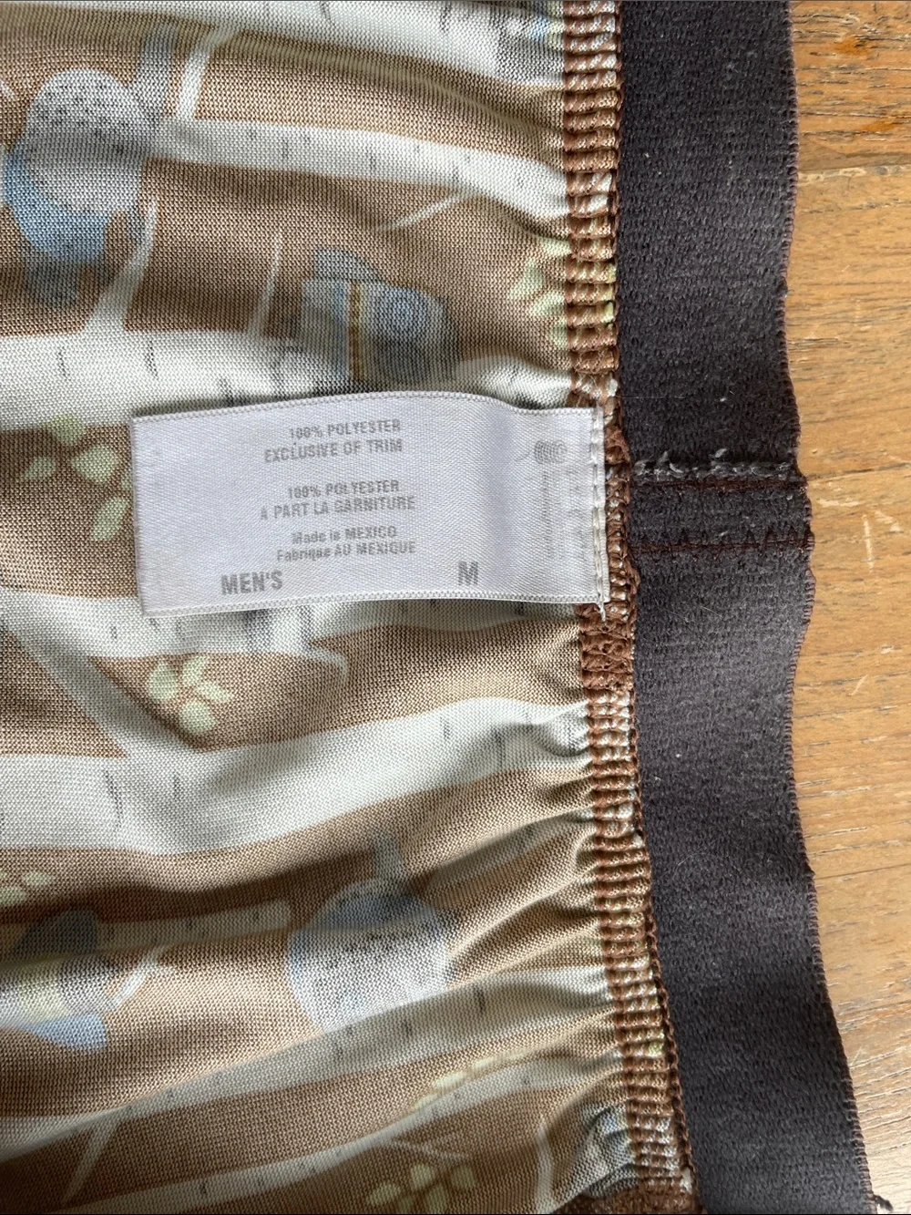 Patagonia owl theme boxers sleep shorts